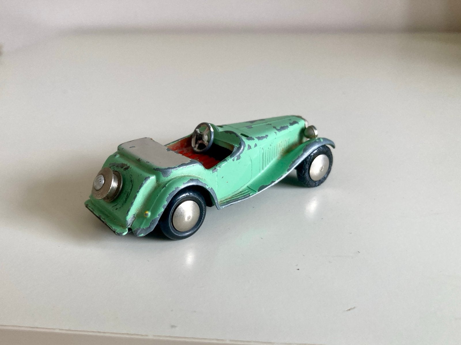 Tekno MG no. 804 - Vintage Speelgoedauto, Hobby en Vrije tijd, Ophalen of Verzenden, Gebruikt, Auto, Overige merken