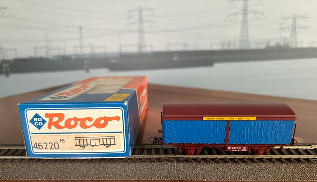 Roco 45220 Gesloten Goederenwagon NS Hbis, Hobby en Vrije tijd, Modeltreinen | H0, Zo goed als nieuw, Wagon, Wisselstroom, Roco