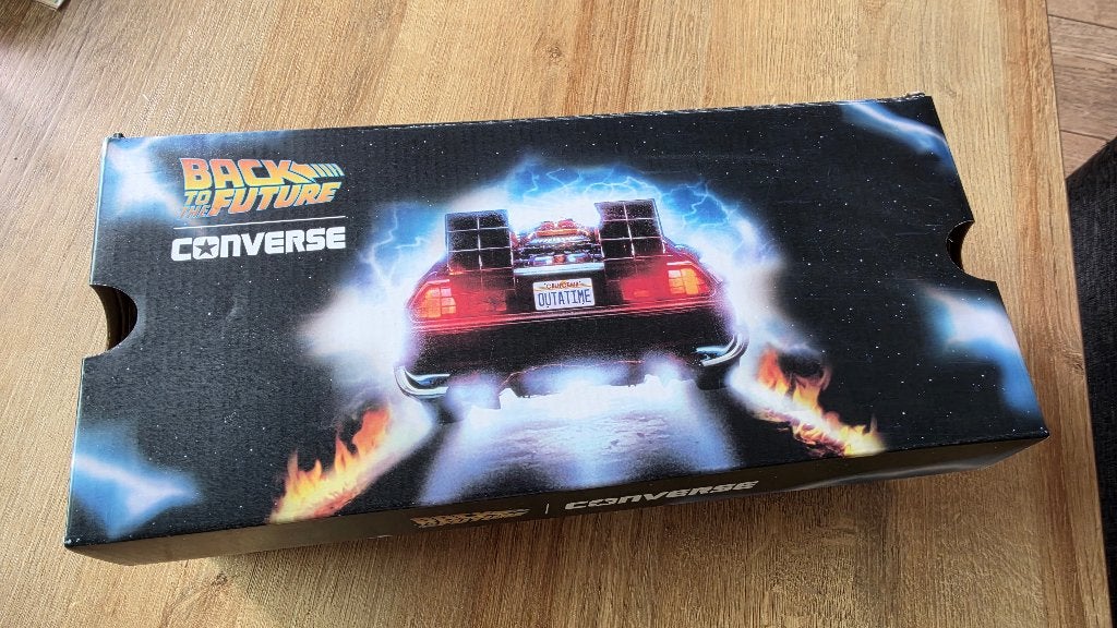 Back to the Future Converse All Stars/Japan Limited edition, Zwart, Nieuw, Ophalen of Verzenden, Sneakers of Gympen