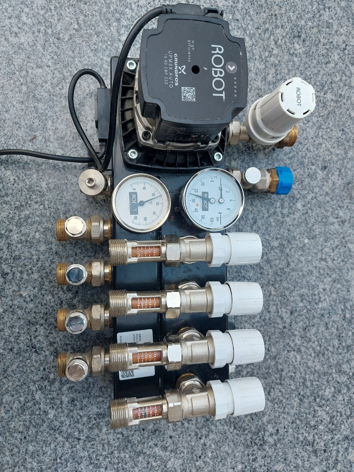 Grundfos UPM3 AUTO Robot verdeler voor vloerverwarming, Ophalen, 30 tot 80 cm, Gebruikt, Hoog rendement (Hr)
