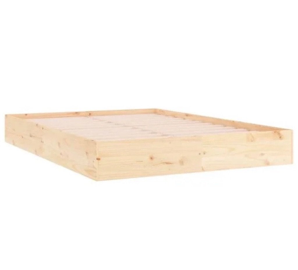 Vidaxl bedframe - eenvoudig te repareren, Ophalen, Japandi, Gebruikt, Tweepersoons