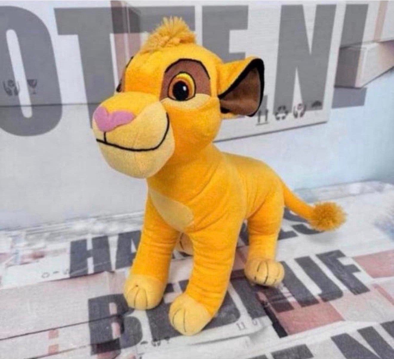 Nieuw XL 45cm Disney the Lion King knuffel plush Simba pluch, Verzamelen, Knuffel, P, P, Nieuw