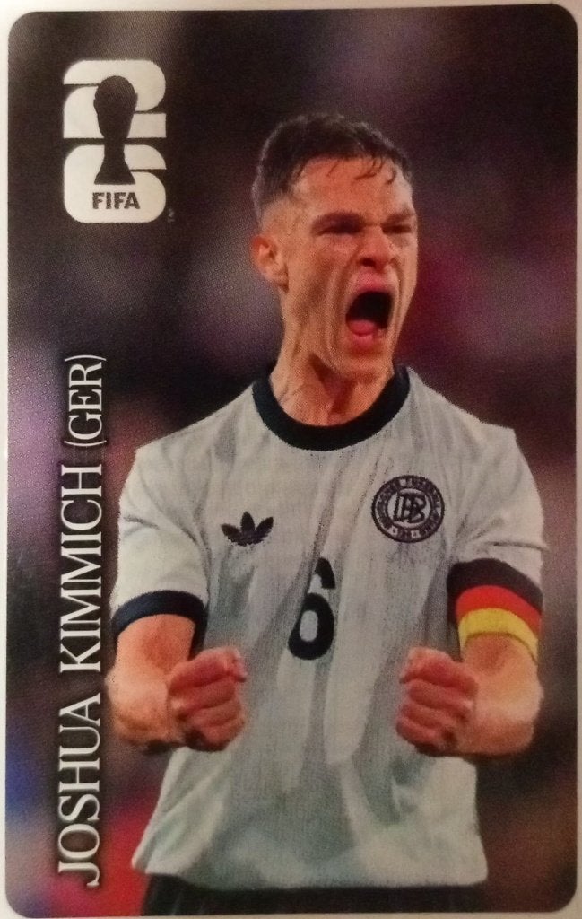 Panini FIFA World Cup 2026 Coca Cola Sticker Joshua Kimmich, Buitenlandse clubs, Nieuw, Ophalen of Verzenden, Via Emilio Po 380 Modena 41126 IT