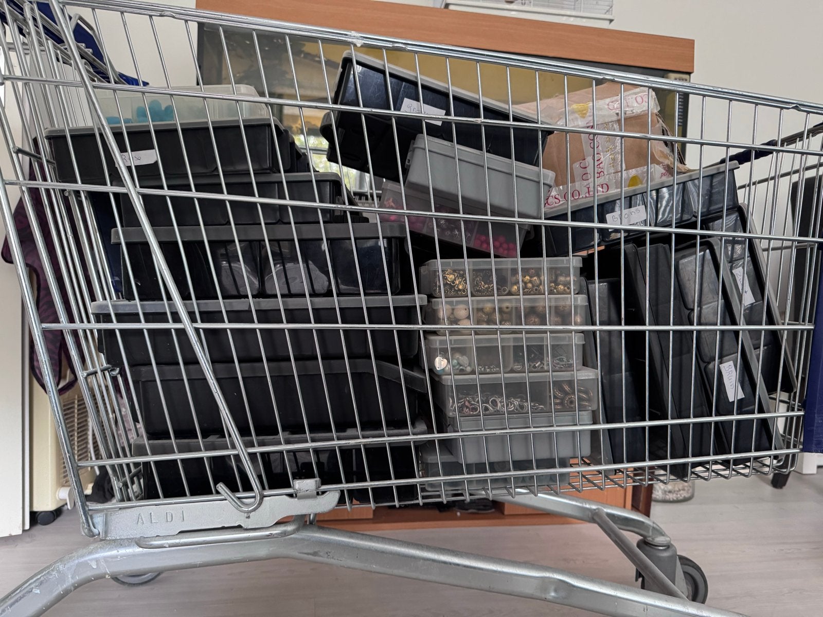 Grote partij kralen en benodigdheden voor sieraden maken, Ophalen, Nieuw, Overige typen