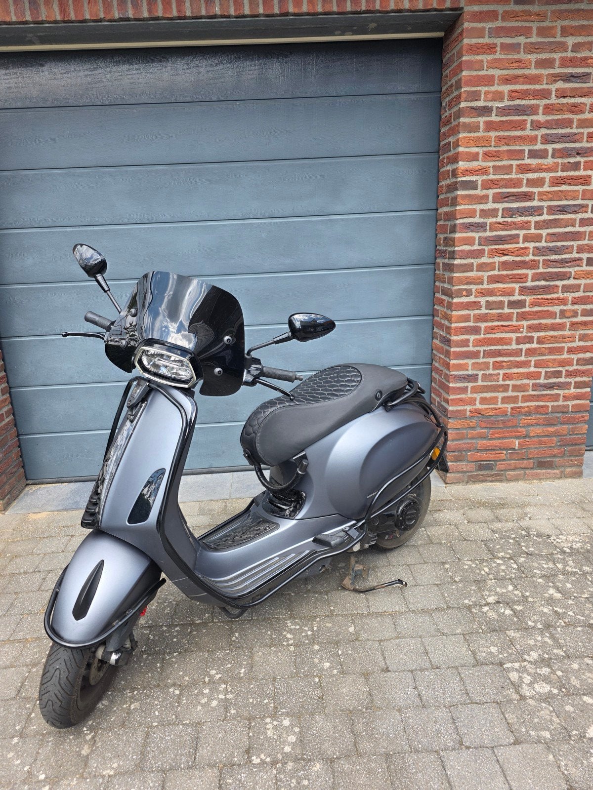 Vespa Sprint Scooter grigio titanio 50cc, Overige modellen, Maximaal 45 km/u, Ophalen of Verzenden, Zo goed als nieuw