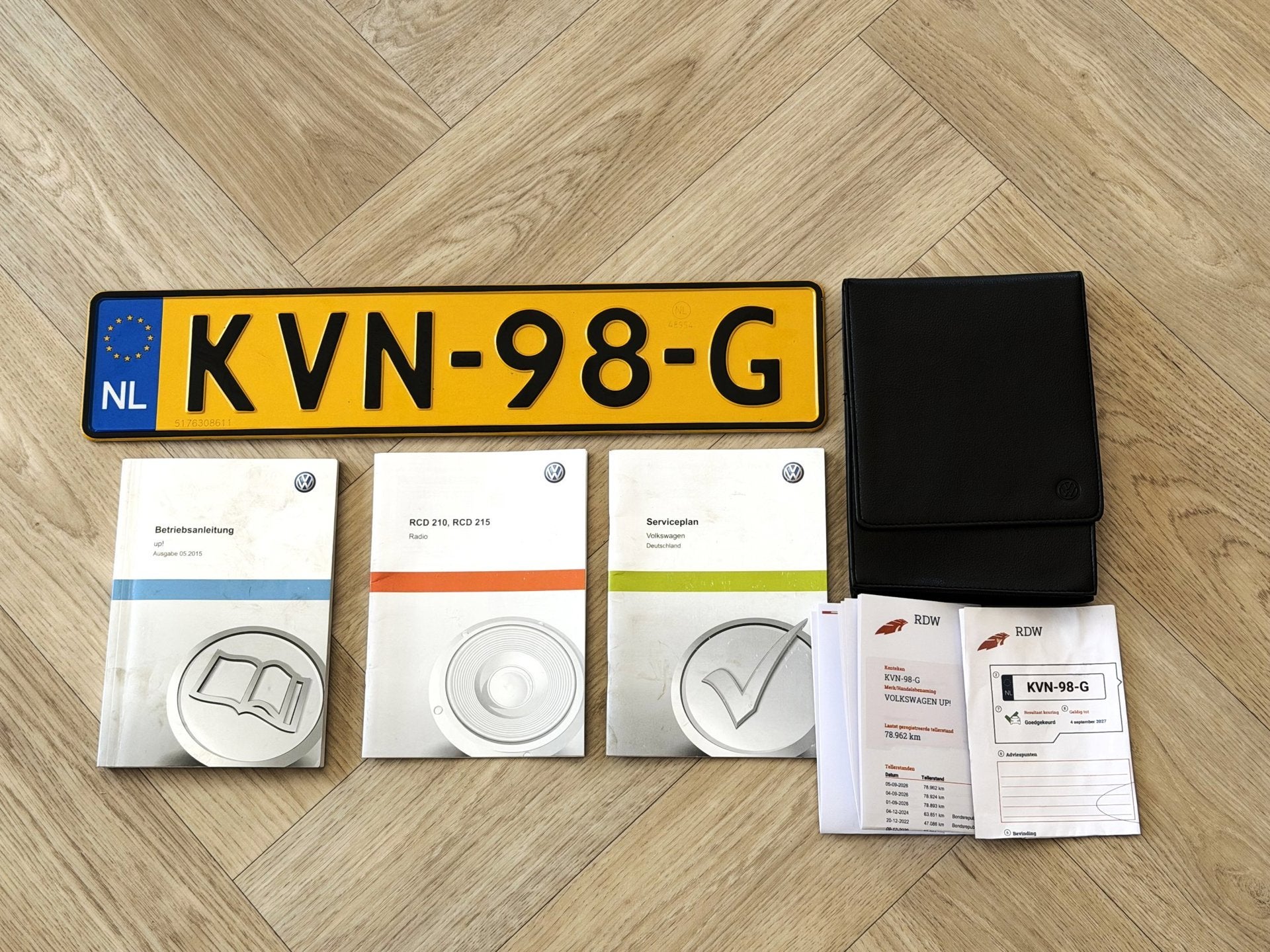 Volkswagen UP! Club / High Up! | Stoelverwarming | 5-deurs |, Voorwielaandrijving, Stof, Gebruikt, 840 kg