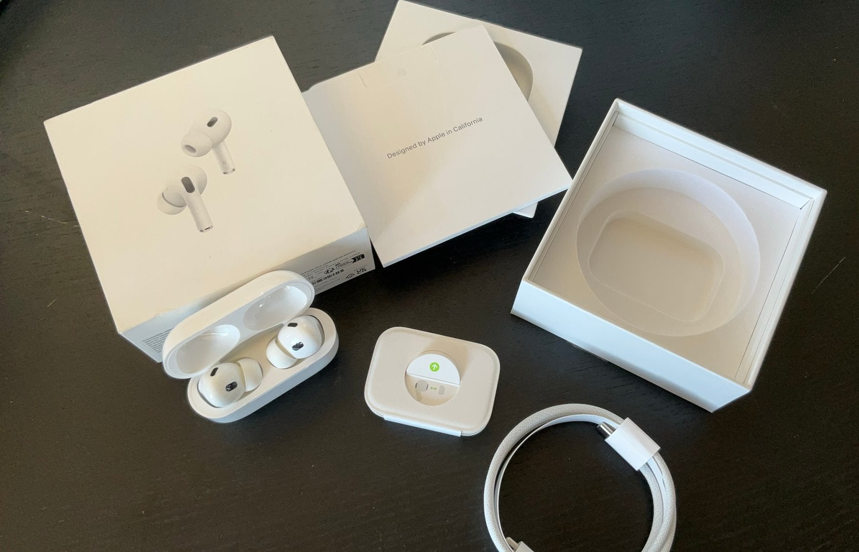AirPods Pro 2, In gehoorgang (in-ear), Ophalen of Verzenden, Zo goed als nieuw, Wit