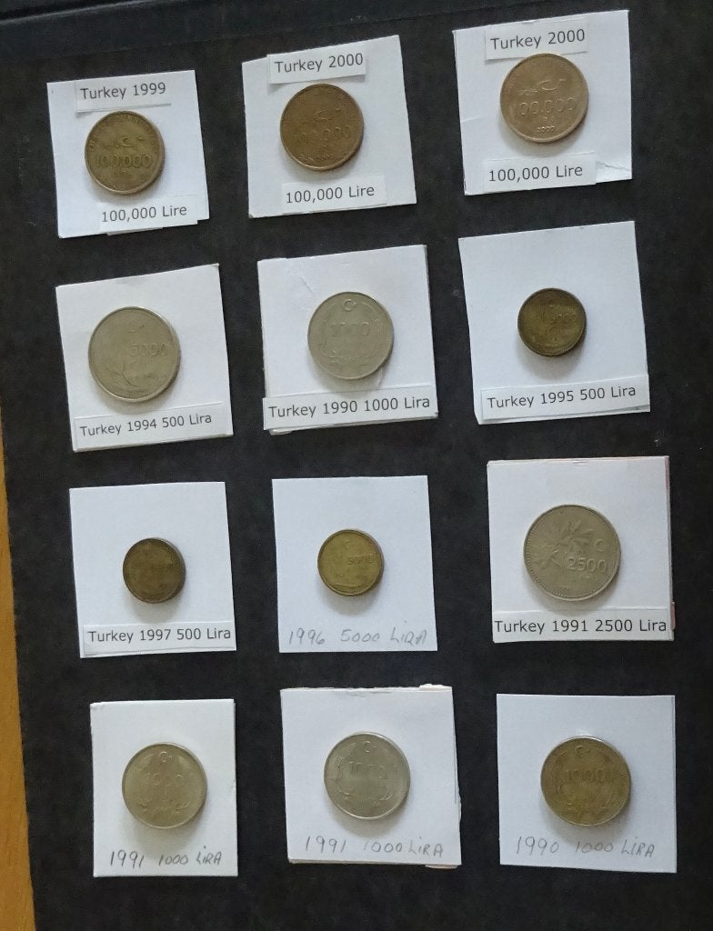 Munten Turkey, Ophalen of Verzenden, Midden-Oosten