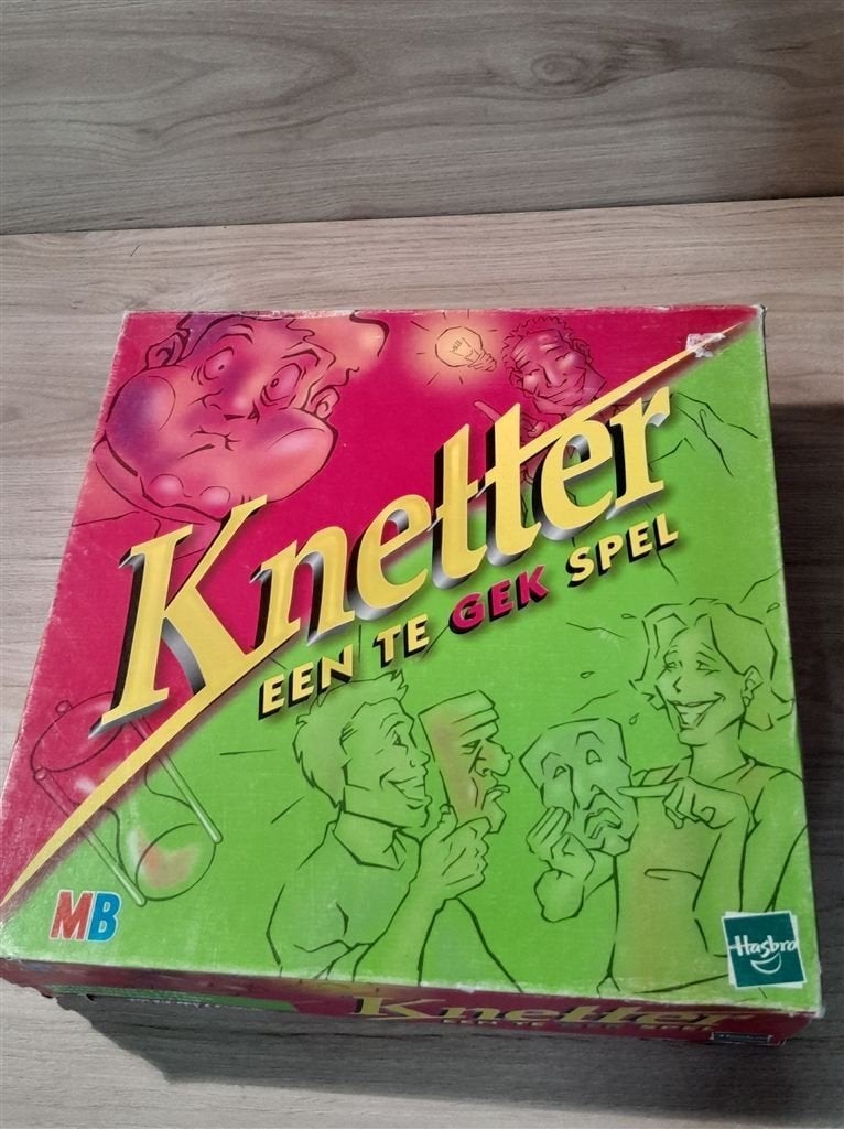 Knetter een te gek spel - s5442, Hobby en Vrije tijd, Gezelschapsspellen | Bordspellen, Verzenden, Zo goed als nieuw