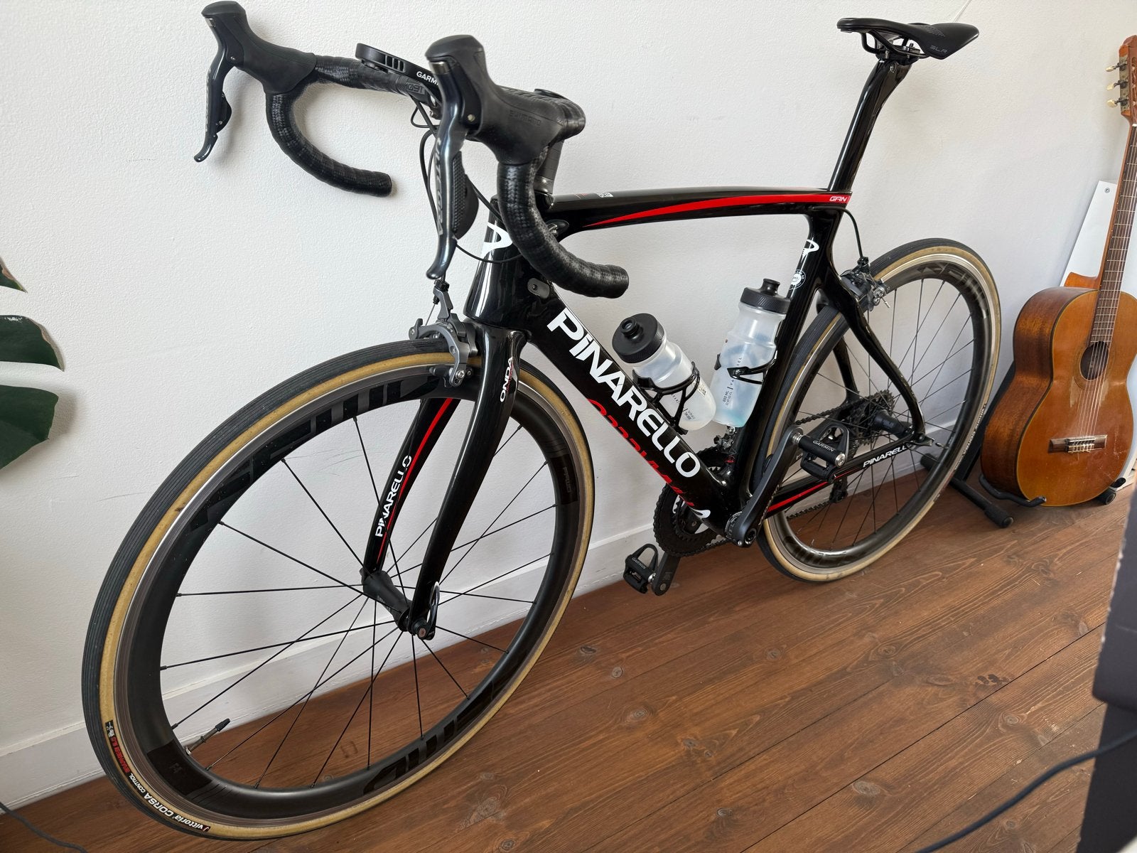 Pinarello Gan racefiets 2018 ultegra d12 maat 53 CT, Gebruikt, Carbon, Velgrem, Meer dan 20 versnellingen