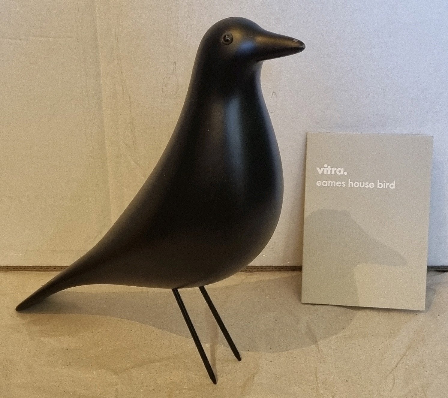 Vitra Eames House Bird - Zwart, Ophalen of Verzenden, Gebruikt, Zwart, Modern