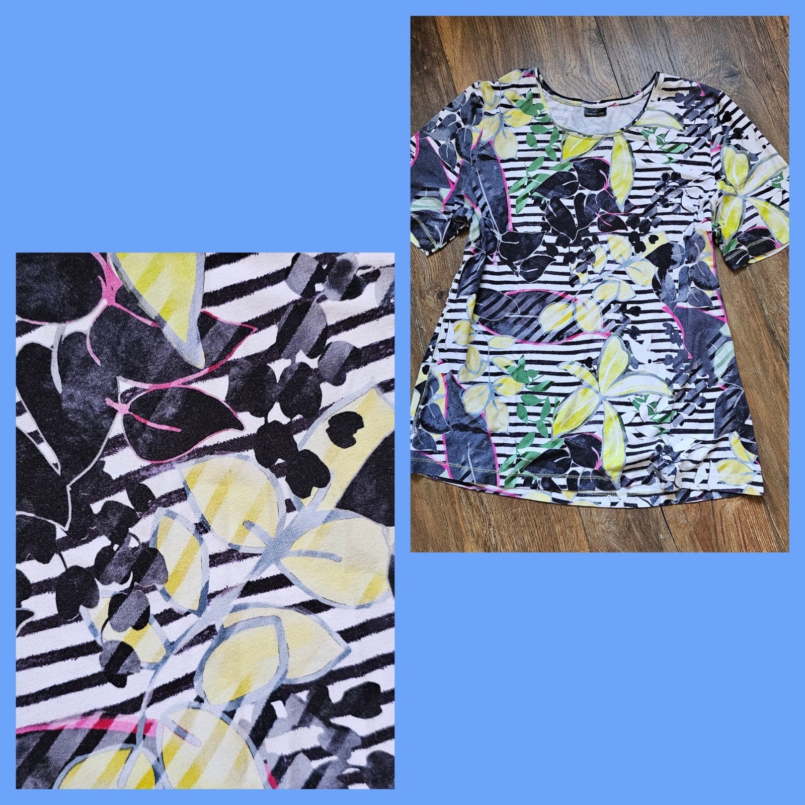 Barbara Lebek prachtig shirt mt 42 in zeer goede staat., Ophalen of Verzenden, Zo goed als nieuw, Maat 42/44 (L)