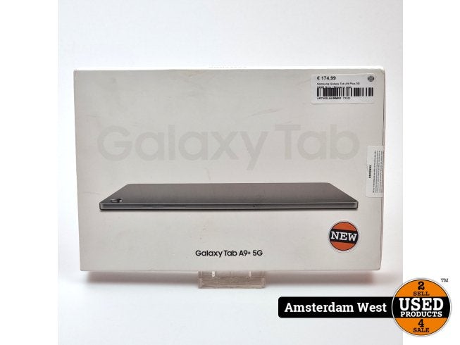 Samsung Galaxy Tab A9 Plus 5G 64GB Grijs | Nieuw in seal