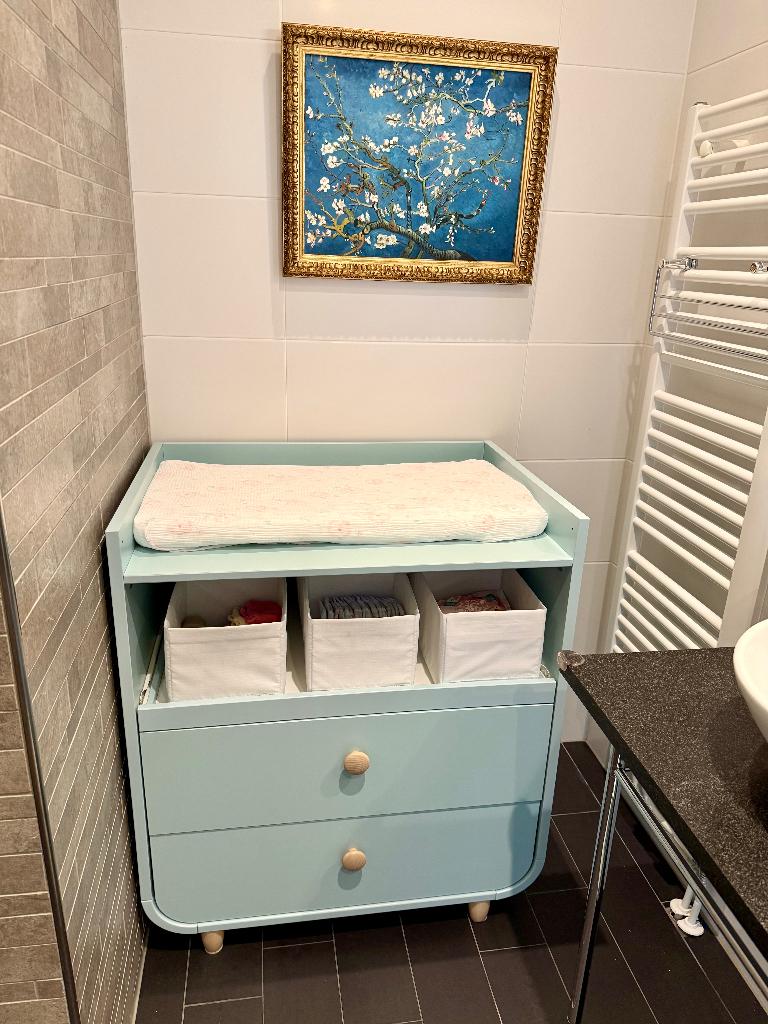 IKEA MYLLRA Changing Table, Ophalen, 70 cm of meer, Zo goed als nieuw, 75 tot 100 cm