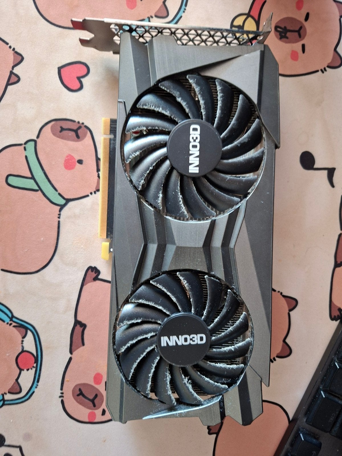 Nvidia GeForce RTX 3060 12GB Inno3D Twin X2, Computers en Software, Videokaarten, GDDR6, PCI-Express 4, Ophalen of Verzenden, Zo goed als nieuw
