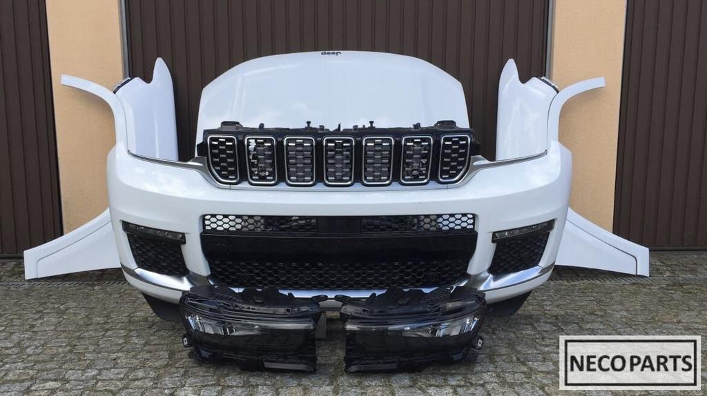 JEEP GRAND CHEROKEE VOORKOP BUMPER KOPLAMP ALLES LEVERBAAR!!, Jeep, Gebruikt, Achterklep, Ophalen of Verzenden