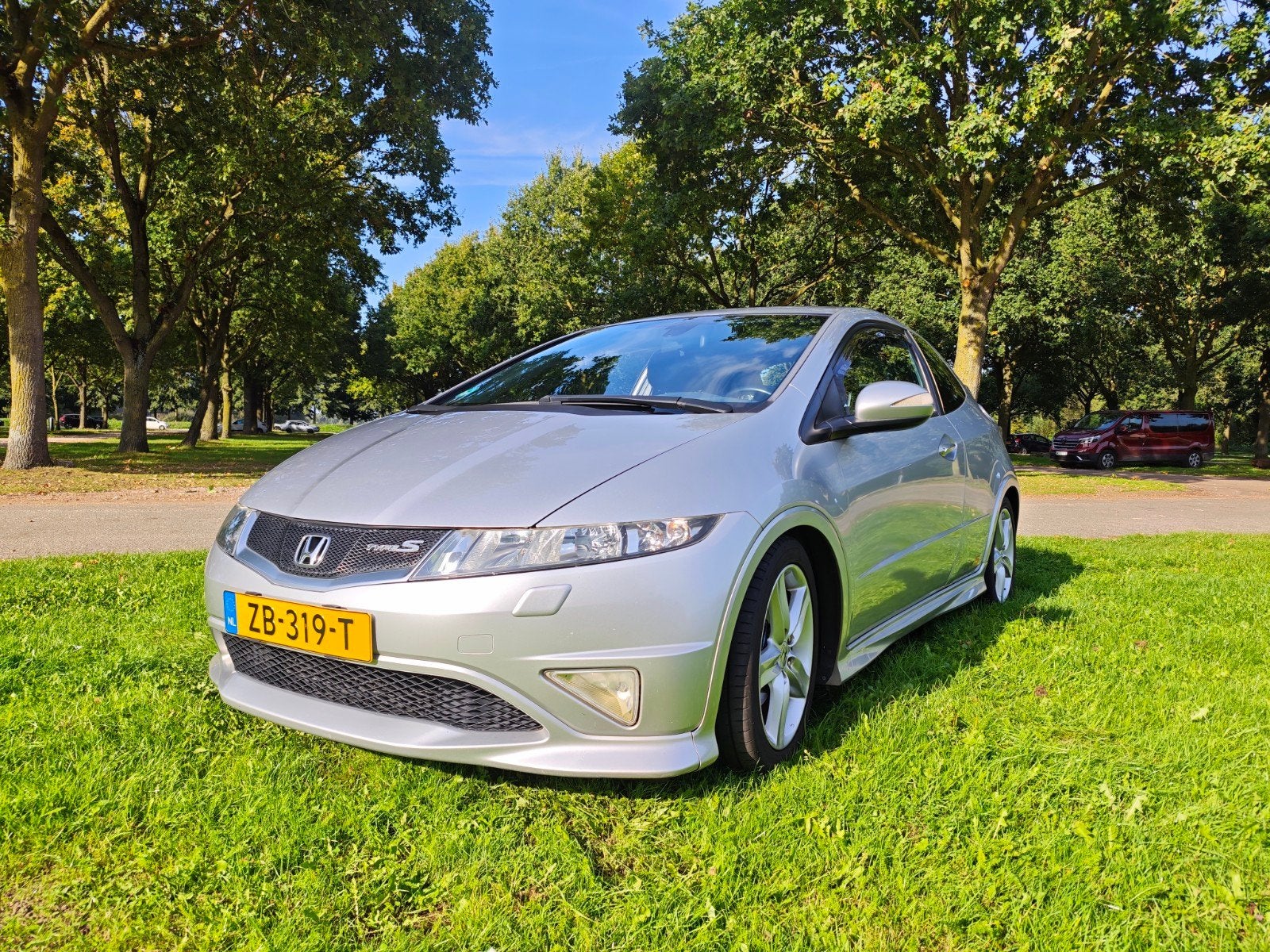 Honda Civic 1.8 Type-s nieuwe koppeling, remmen en onderstel, Auto's, Euro 5, 15 km/l, Zwart, 4 cilinders