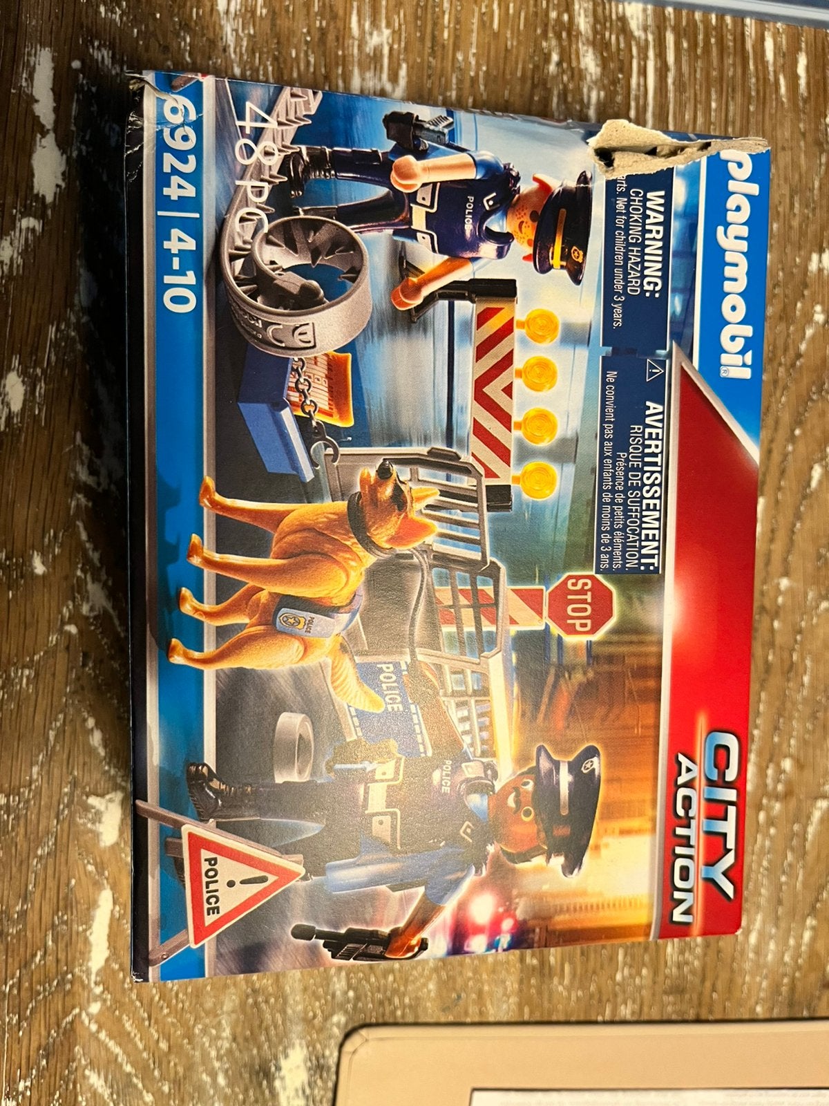 Playmobil 6924 wegversperring!, Ophalen, Zo goed als nieuw