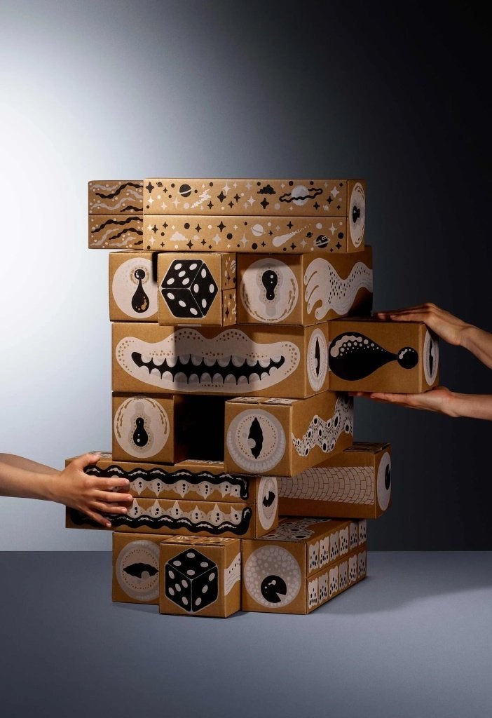 IKEA LUSTIGT Bouwblokken twee set - Creatief Speelgoed, Ophalen of Verzenden, Nieuw