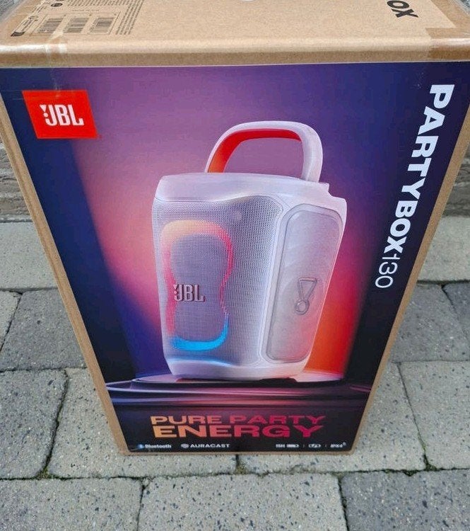 NIEUW: JBL PartyBox 130 – Krachtige Partyspeaker met LED