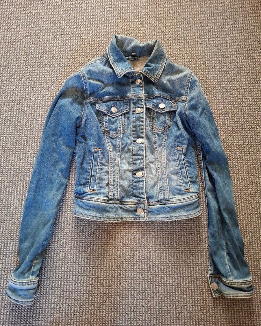 LTB spijkerjasje maat S, Ophalen, Blauw, Zo goed als nieuw, LTB