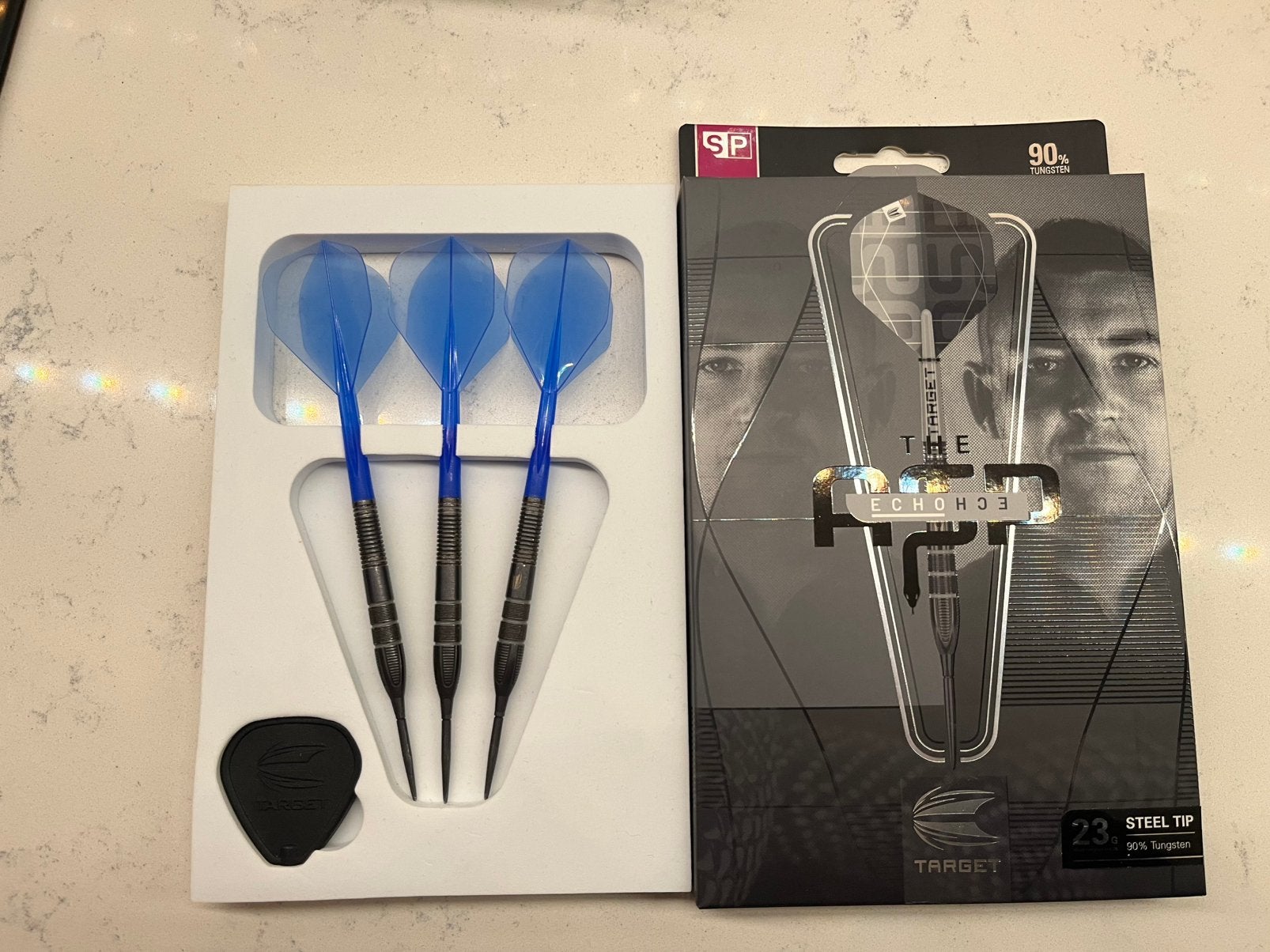 Nathan aspinall echo darts 23 gram, Ophalen of Verzenden, Zo goed als nieuw, Pijlen