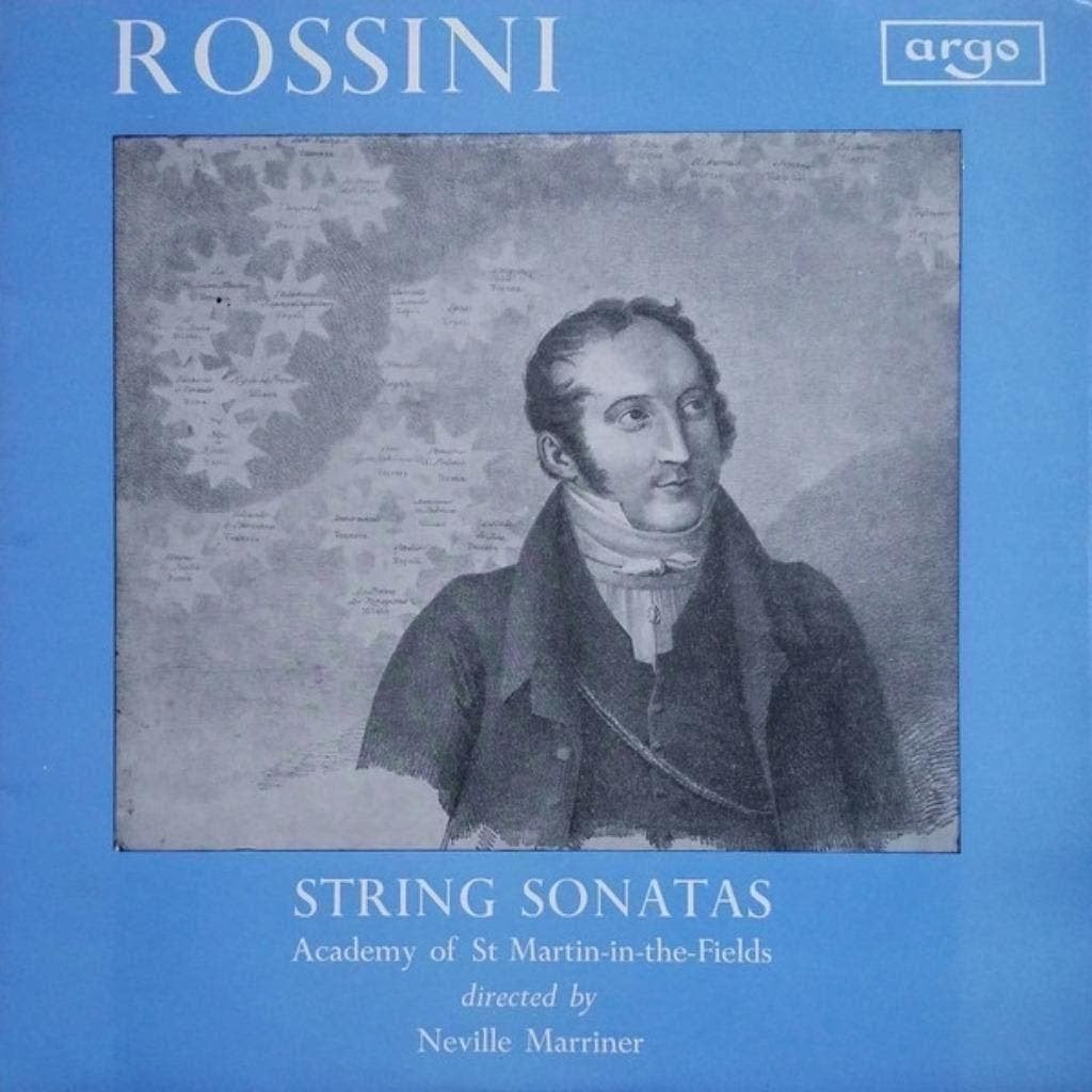 Rossini Neville Marriner – String Sonatas, Kamermuziek, Ophalen of Verzenden, Zo goed als nieuw, 12 inch