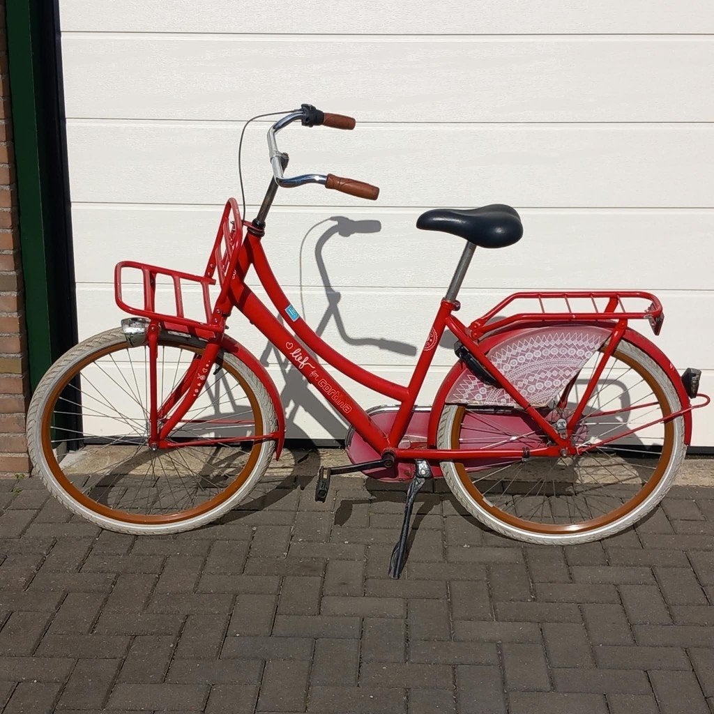 Meisjesfiets 26", Fietsen en Brommers, Terugtraprem, Gebruikt, Versnellingen, Cortina
