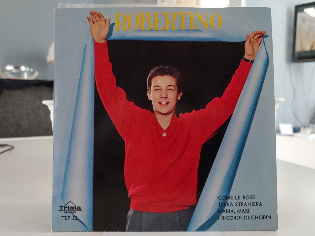 7" Single Robertino - Come Le Rose / Terra Straniera / Maria, Gebruikt, Overige genres, 7 inch, Ophalen of Verzenden