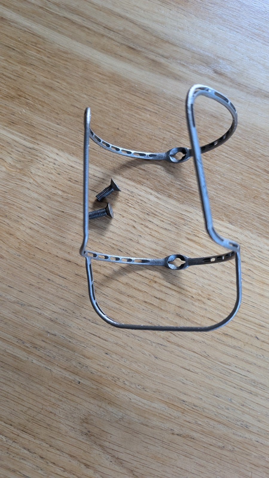 Lichtgewicht fiets bidonhouder - 3D geprint titanium, Ophalen of Verzenden, Zo goed als nieuw, Onbekend