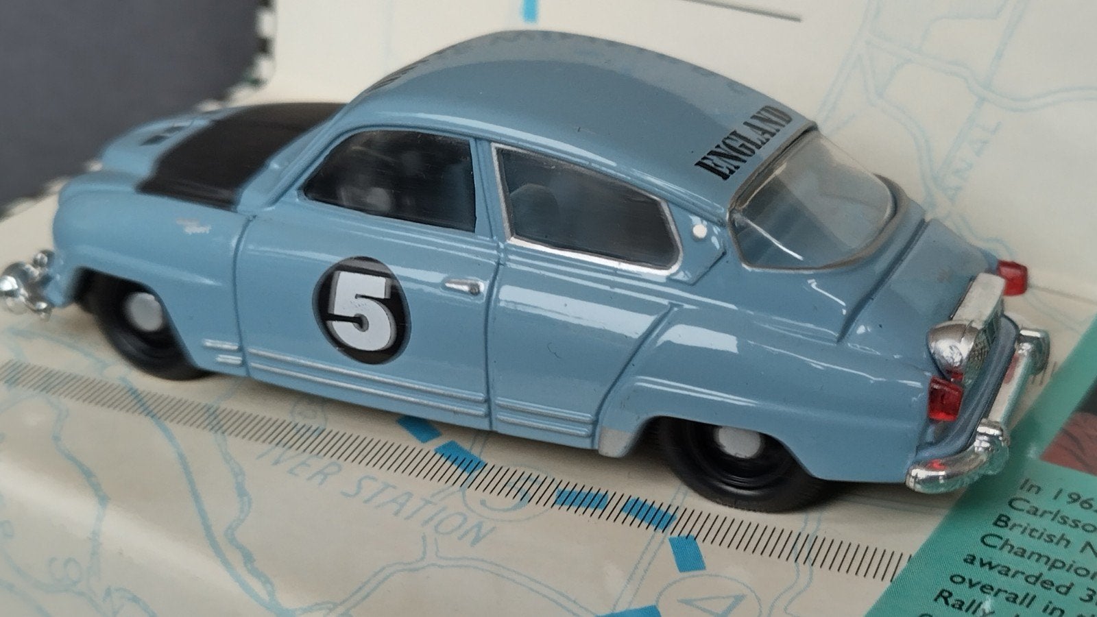 Saab 96 rally Pat Moss 1:43 Corgi Classics Pol, Corgi, Auto, Corgi, .