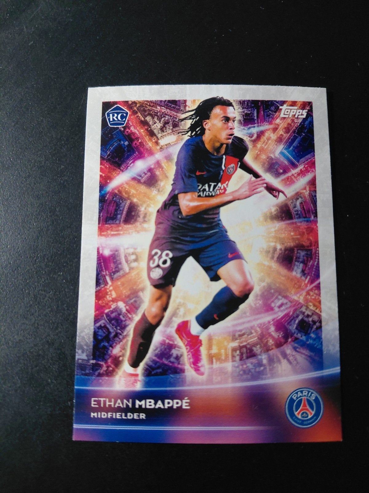 Ethan mbappe ROOKIE (psg) topps team set 2022, Verzenden, Nieuw, Buitenlandse clubs, Spelerskaart