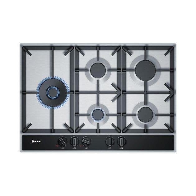 Gaskookplaat NEFF T27DA79N0N 2019, Ophalen, Gebruikt, Inbouw, Gas