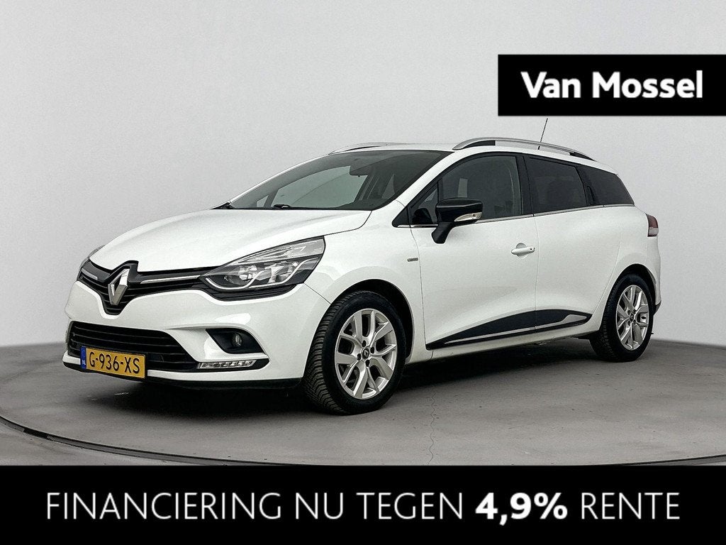 Renault Clio Estate 0.9 TCe Limited 90PK | Navigatie | Parke, Auto's, 898 cc, Stof, Gebruikt, Euro 6