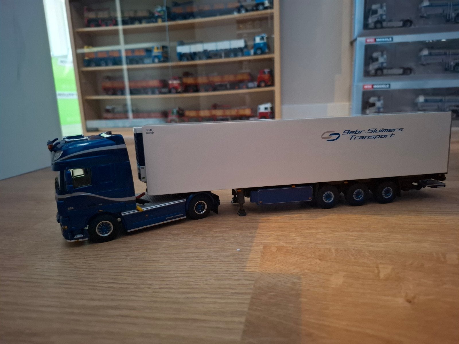 Daf xf  gebr. Sluimers, Hobby en Vrije tijd, Modelauto's | 1:50, Ophalen of Verzenden, Nieuw, Bus of Vrachtwagen, Wsi