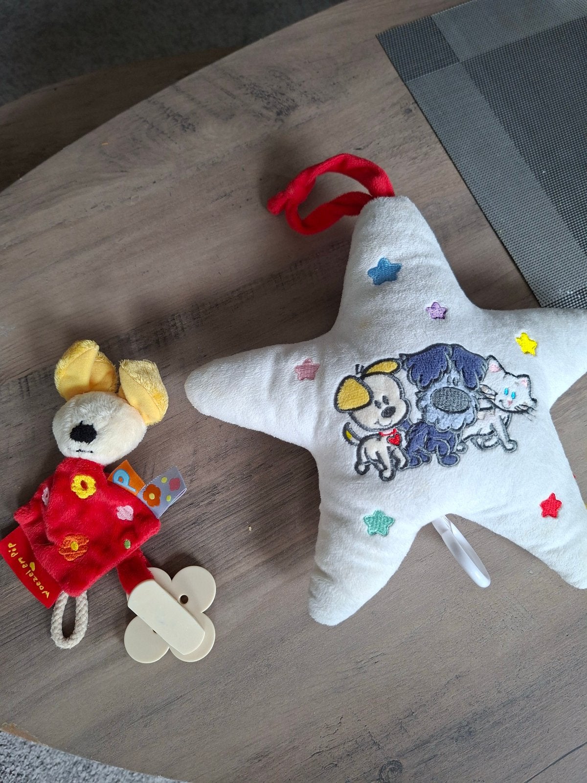 Woezel en pip muziek doos ster en speenhouder, Ophalen, Zo goed als nieuw, Overige typen