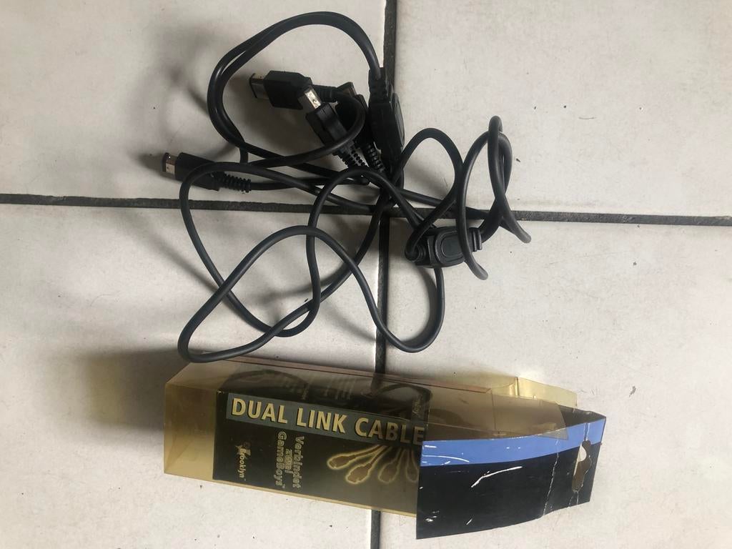 Dual Link Kabel voor Game Boy, 1 speler, Ophalen of Verzenden, Zo goed als nieuw, Vanaf 3 jaar