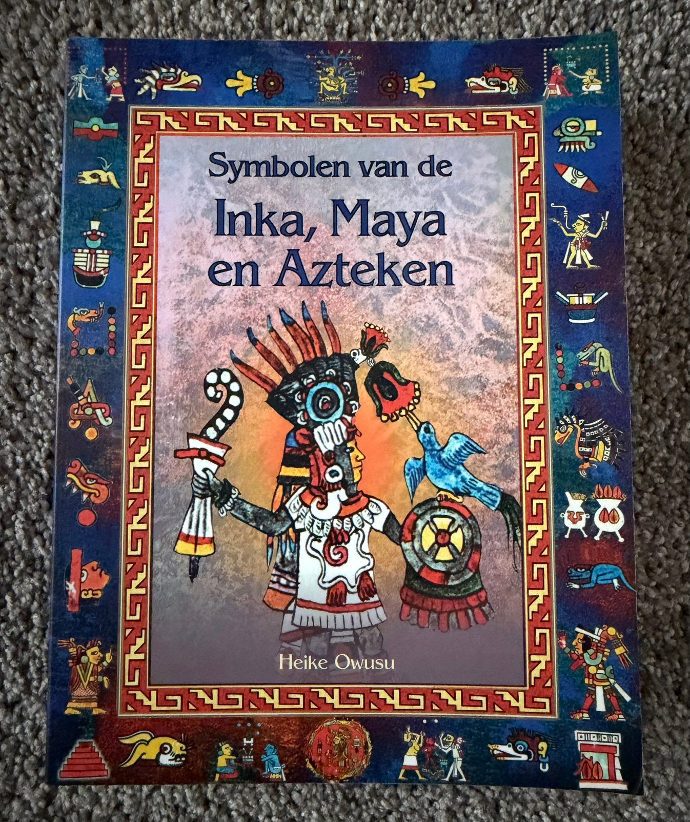 Symbolen van de Inka, Maya en Azteken - Heike Owusu, Boeken, Verzenden, Zo goed als nieuw