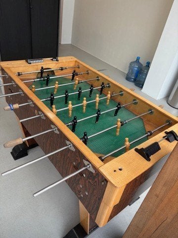 Klassiek tafelvoetbal, Ophalen, Zo goed als nieuw