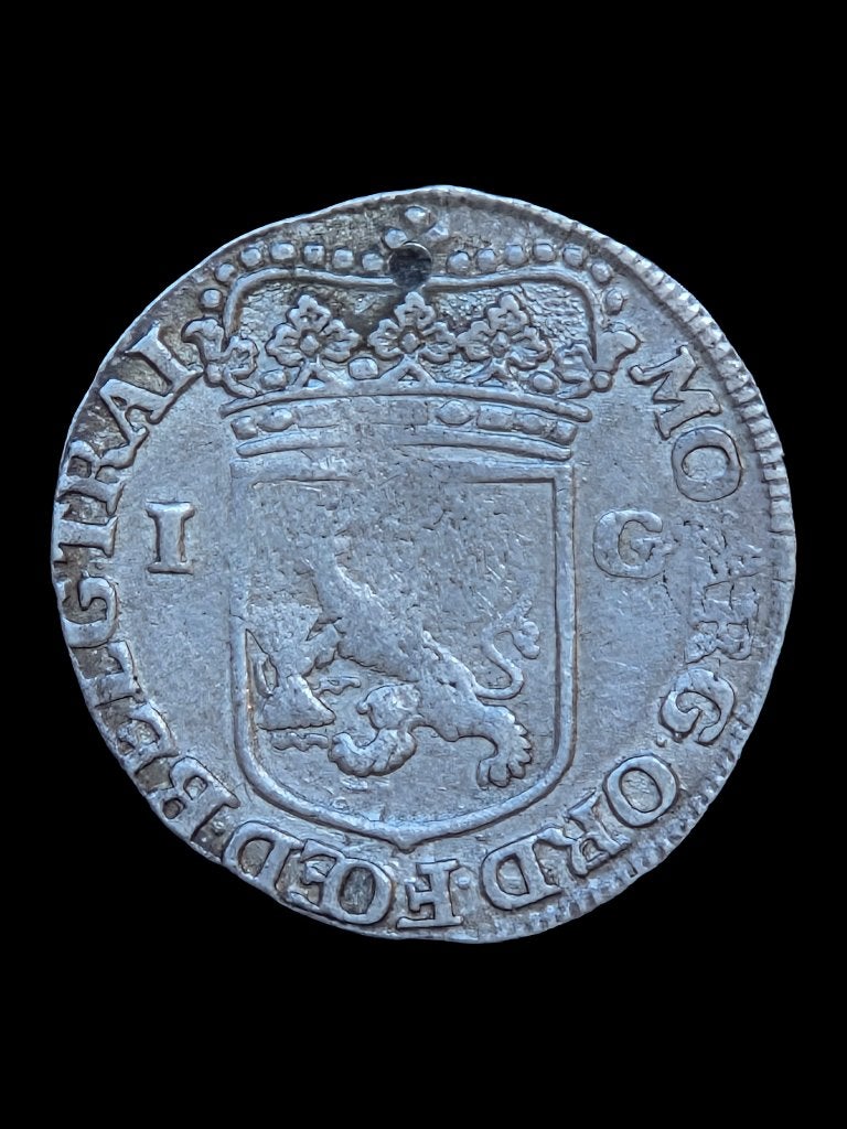 1 Gulden Utrecht 1721, 1 gulden, Vóór koninkrijk, Zilver, Ophalen of Verzenden