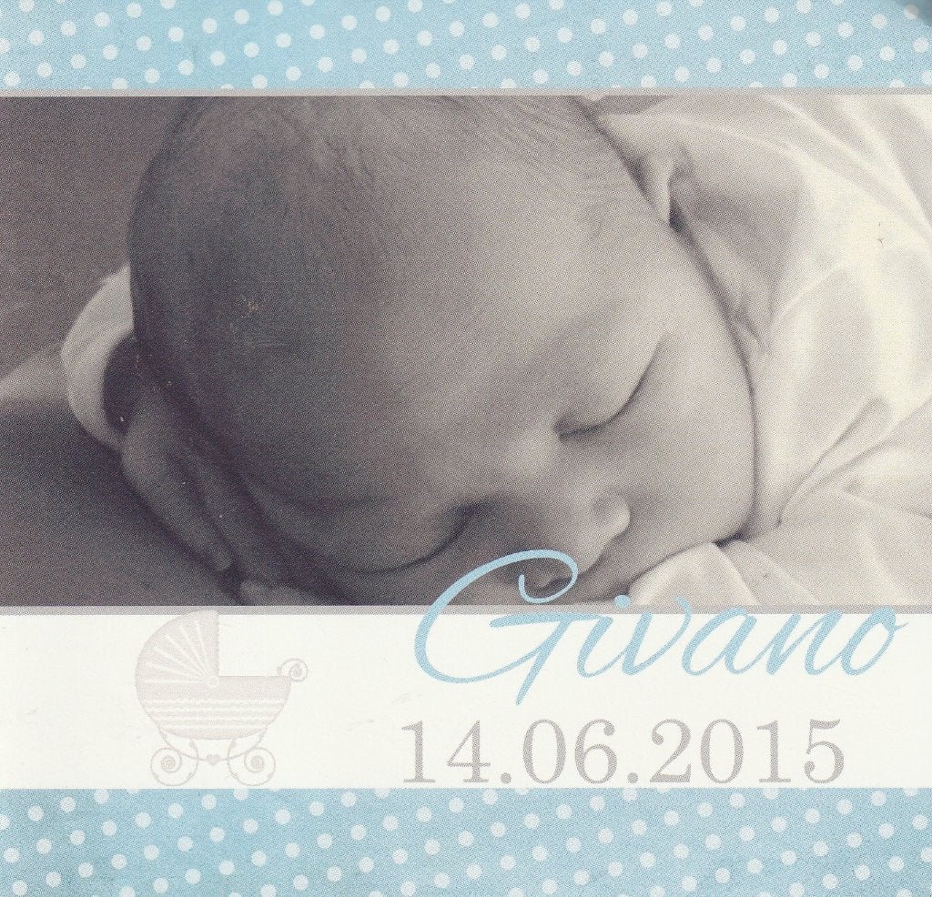 planet-cards  Givano, Ophalen of Verzenden, 2000 tot heden, Geboortekaartje