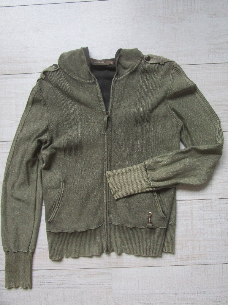 Vest SANDWICH mt 36  groen   met capuchon, Verzenden, Nieuw, Maat 36 (S), Sandwich