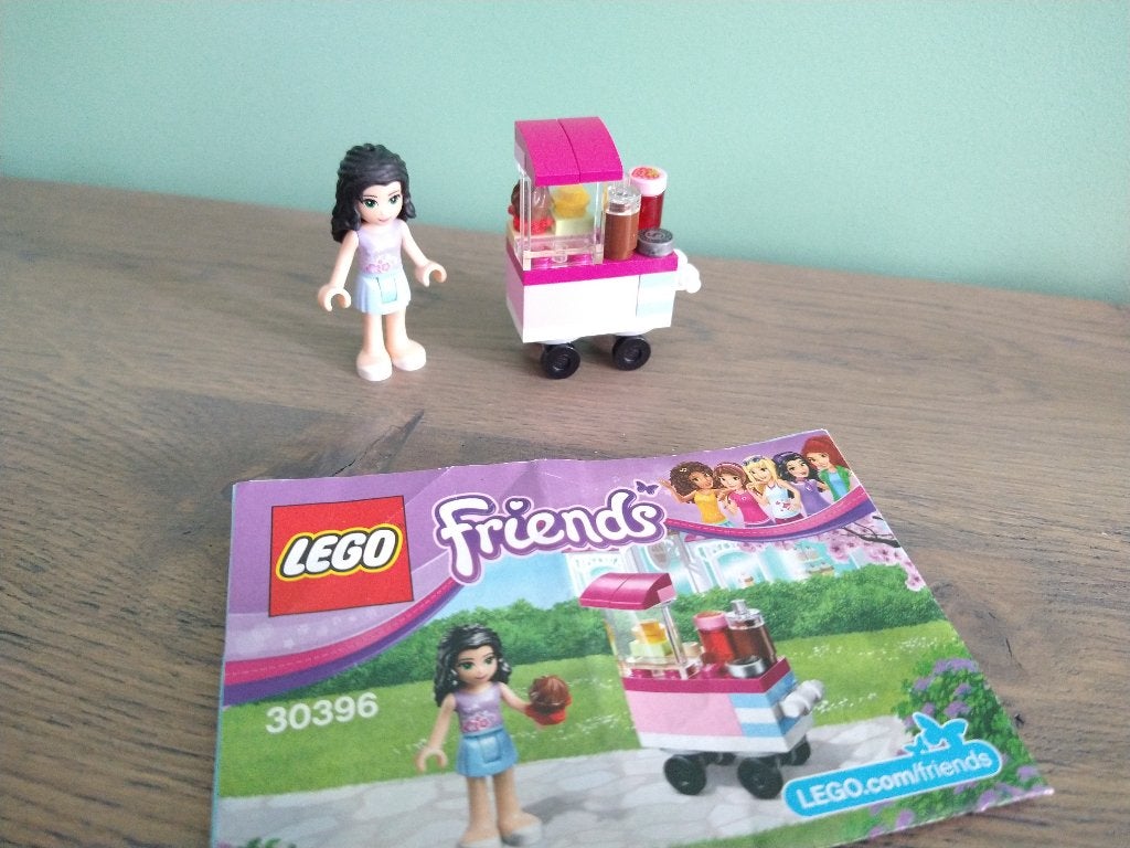 Lego Friends 30396 Cupcake kraam Emma, Lego, Friends, Ophalen of Verzenden, Zo goed als nieuw