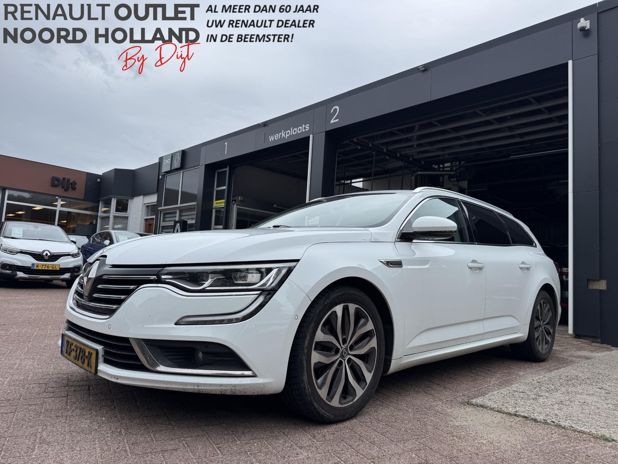 Renault Talisman Estate 1.6 TCe Intens+Bose!, Auto's, 1618 cc, Gebruikt, Euro 6, 4 cilinders