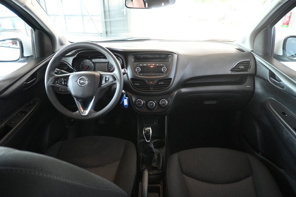 Opel KARL 1.0 ecoFLEX Edition Airco Cruise control Elektrisc, 839 kg, Stof, Gebruikt, Met garantie (alle)