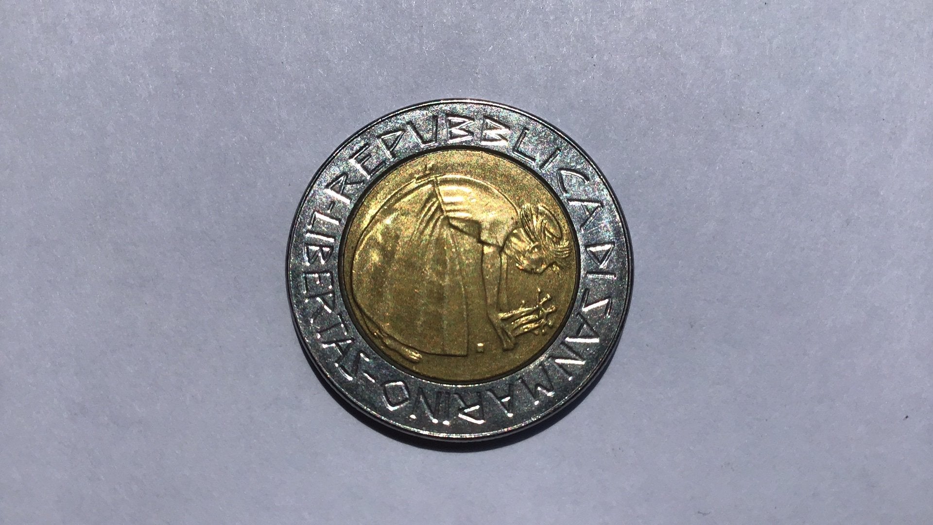San Marino 500 lire 1985., Postzegels en Munten, Munten | Europa | Niet-Euromunten, Ophalen of Verzenden, Overige landen