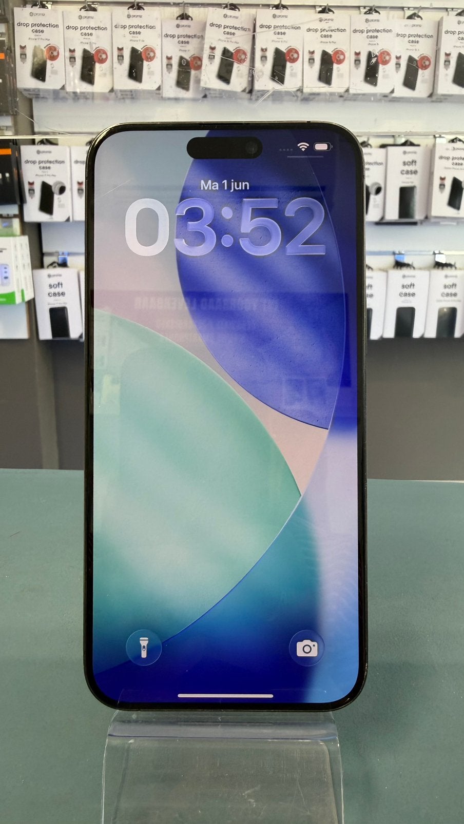 iPhone 15 Pro Max 256GB Zwart (60), Telecommunicatie, Mobiele telefoons | Apple iPhone, Gebruikt, 256 GB, Zonder abonnement, Zonder simlock