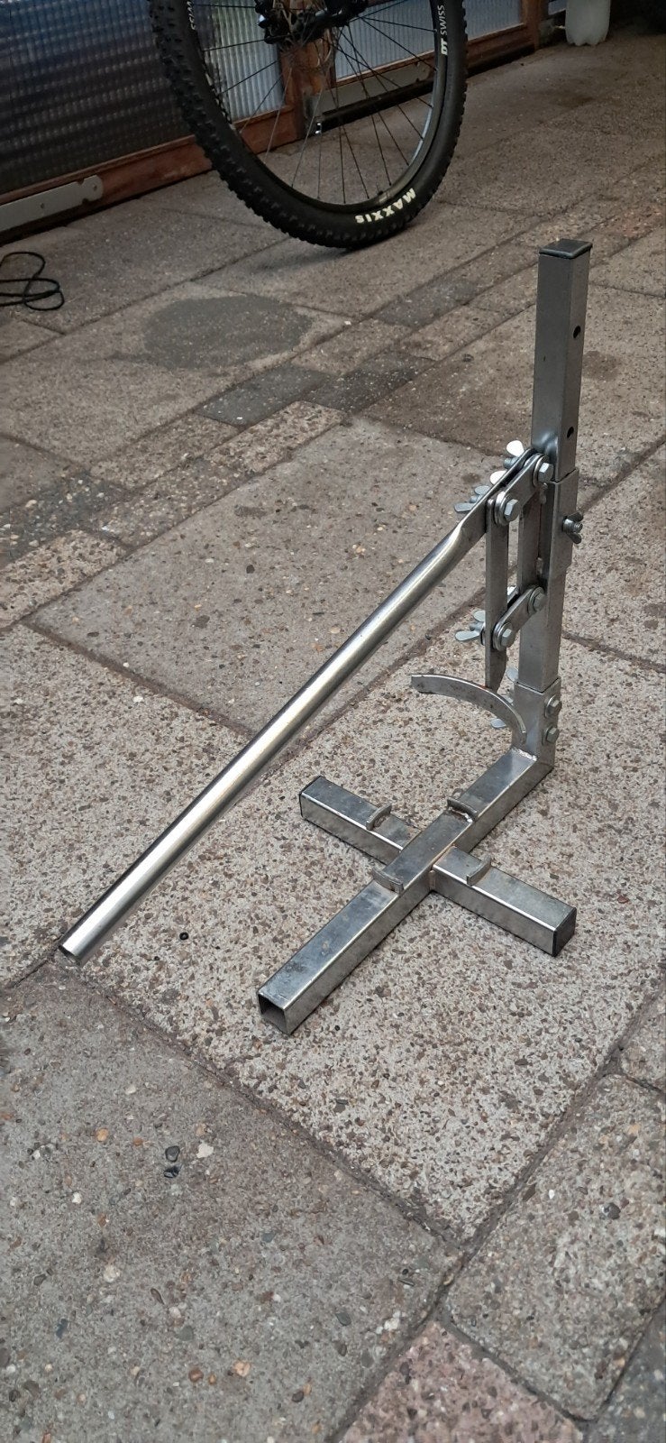 Bandenpers voor kartwielen - Handige tool voor montage, Sport en Fitness, Ophalen, Gebruikt