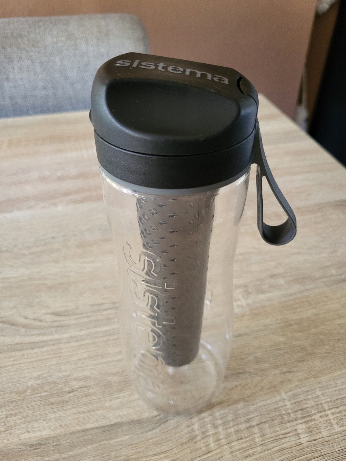 Sistema drinkfles met fruitfilter - Zo goed als nieuw, Overige typen, Kunststof, Ophalen of Verzenden, Zo goed als nieuw