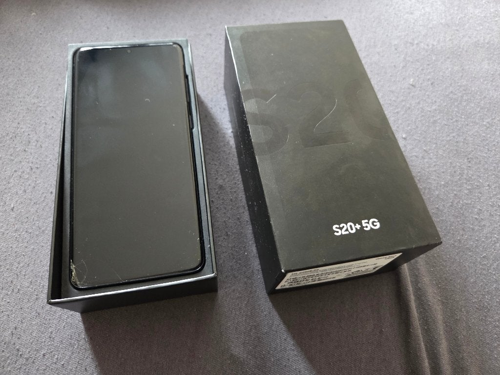 Samsung S20 + 128gb 5G, Telecommunicatie, Mobiele telefoons | Samsung, Ophalen, Galaxy S20, Zwart, Touchscreen